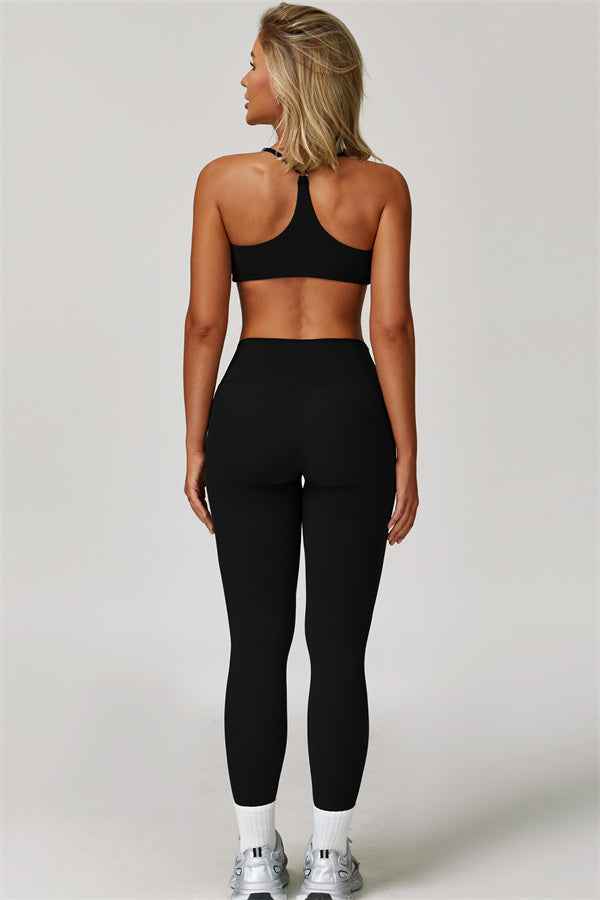 The Refresh Jacket Sports Bra Leggings 3-Piece Set