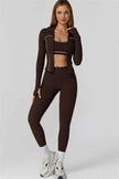 The Venus Zip Top Leggings 2-Piece Set