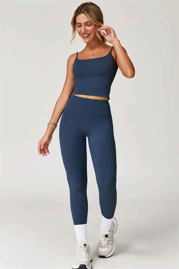 The Agile Crop Top Leggings 2-Piece Set