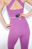 I Am Wonderful High Rise Purple Legging