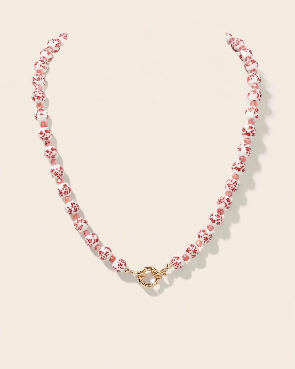 Flower Beaded Necklace
