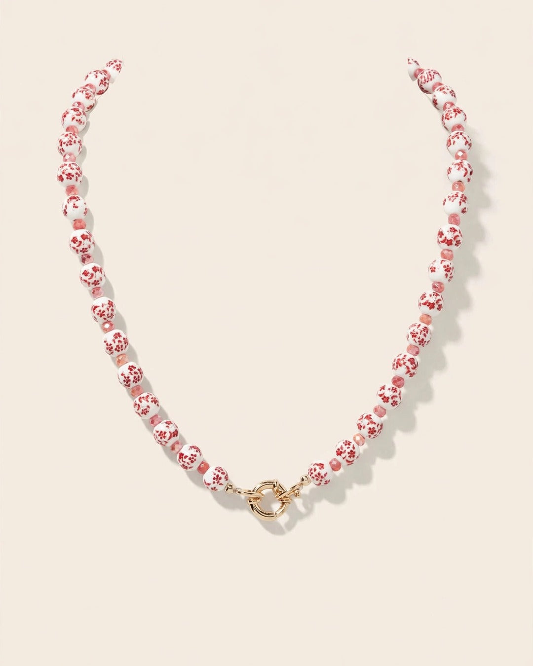 Flower Beaded Necklace