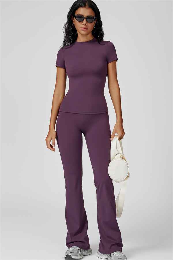 The Oasis T-shirt Flared Leggings 2-Piece Set
