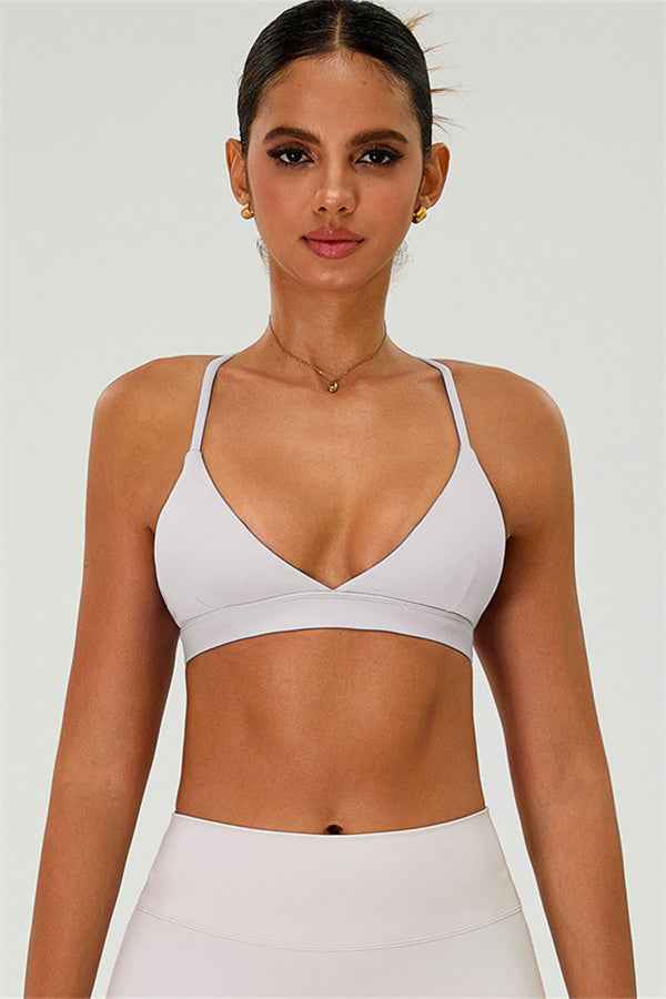 The Ember Sports Bra Crop Top Flared Leggings 3-Piece Set
