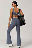 The Stamina Sports Bra Flared Leggings 2-Piece Set