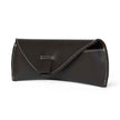 Brown Guard Leather Sunglass Case