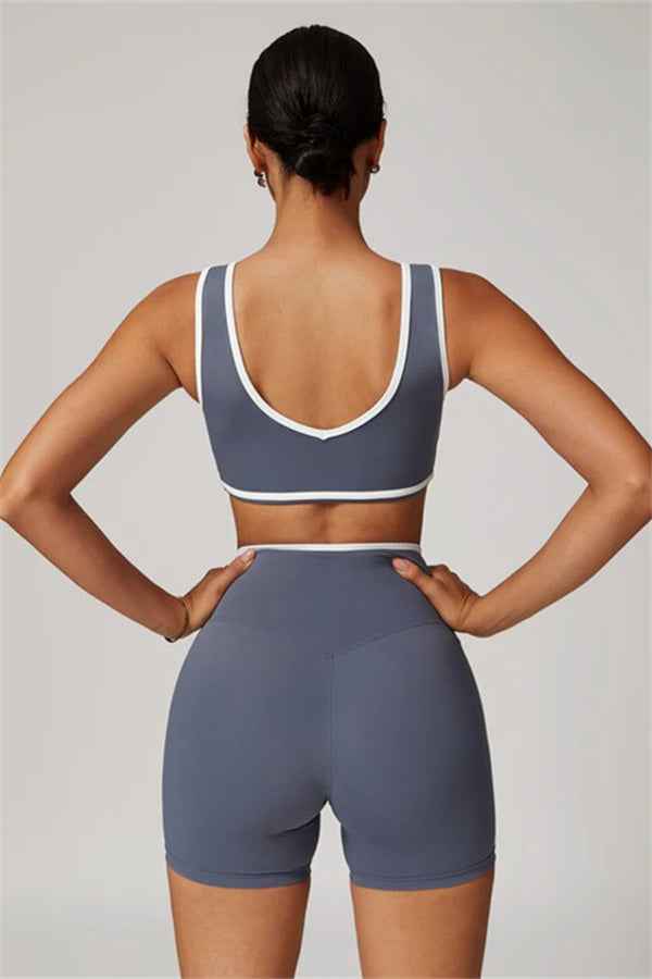 The Stamina Sports Bra Shorts 2-Piece Set