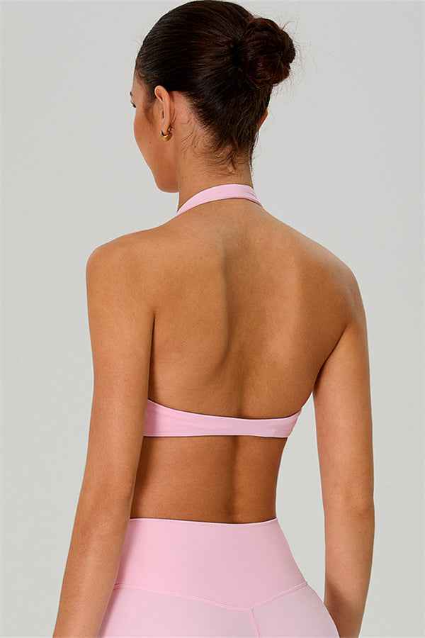 The Solid Sports Bra Leggings 2-Piece Set