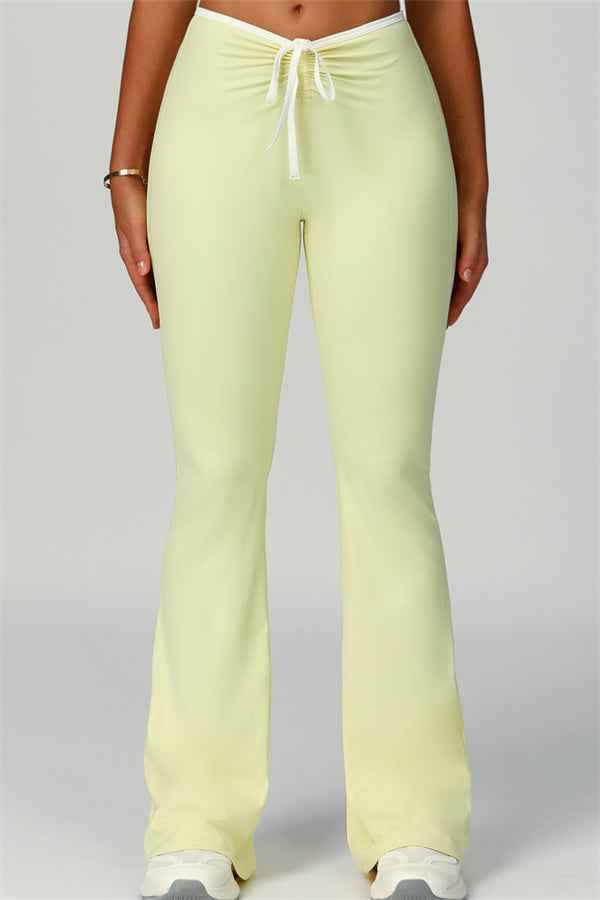 The Skyline Flared Tie Leggings