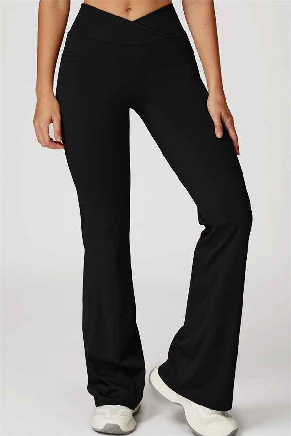 The Propel Crop Top Flared Leggings 2-Piece Set