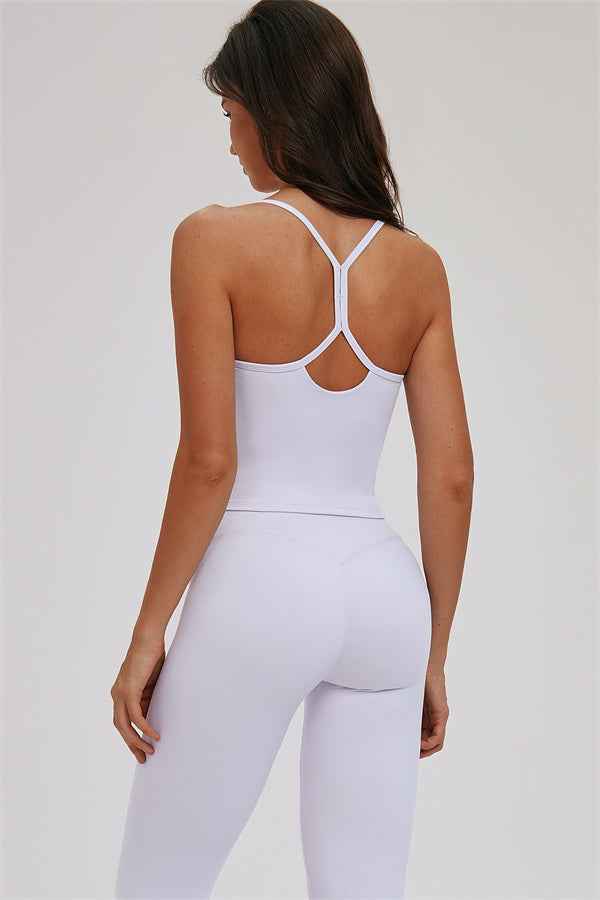 The Svelte Cross Back Tank Top Leggings 2-Piece Set