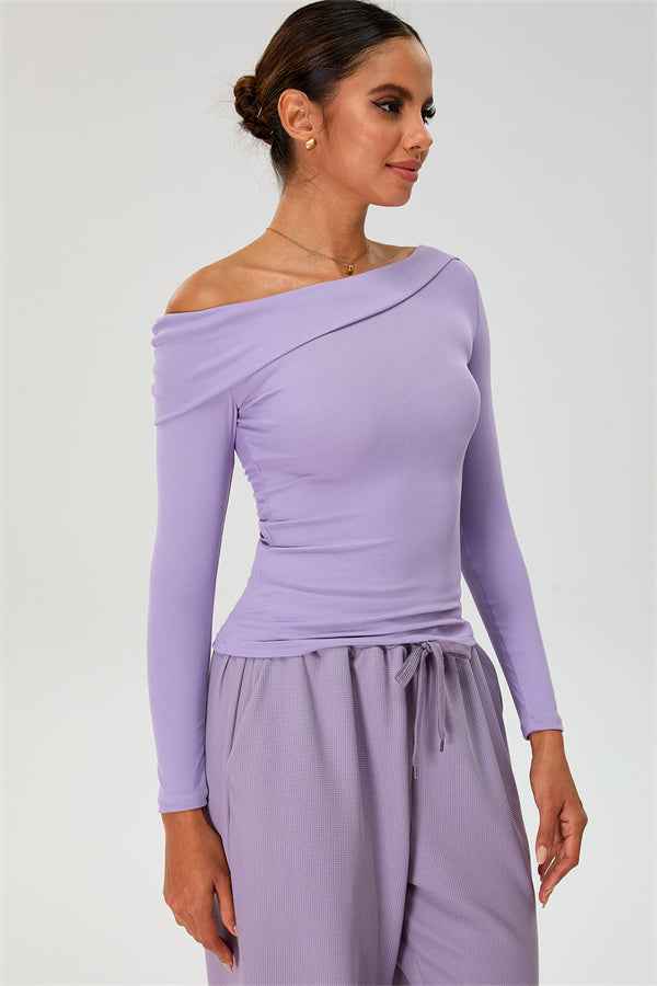 The Rush Off-shoulder T-shirt Sweatpants 2-Piece Set