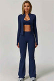 The Refresh Sports Bra Flared Leggings 2-Piece Set