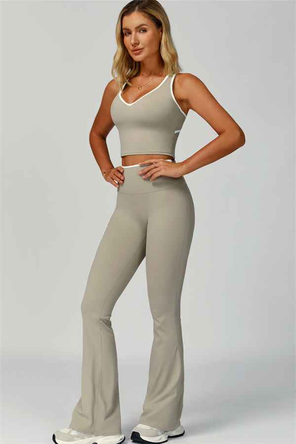The Quest Tank Flared Leggings 2-Piece Set