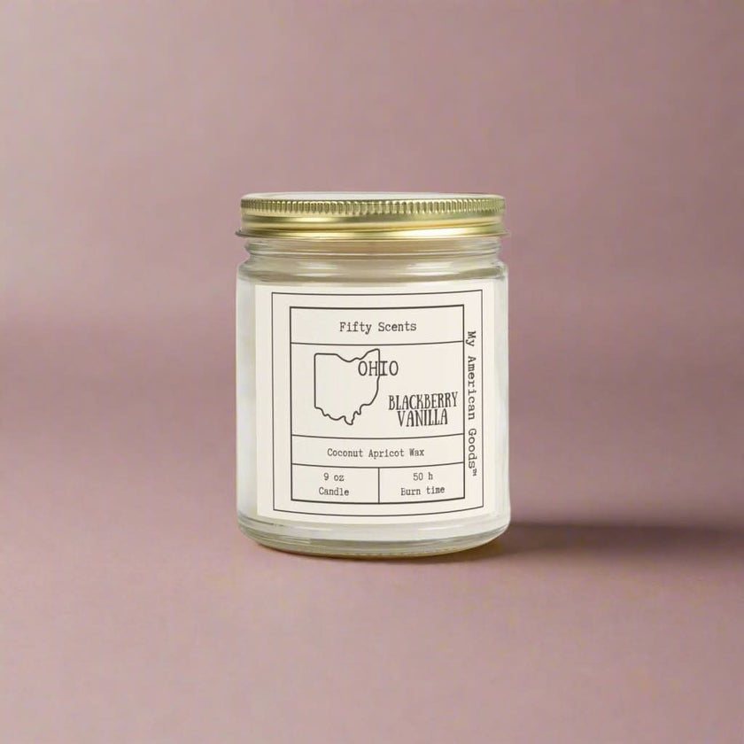Ohio - Coconut Apricot Wax in Blackberry Vanilla | Eco-Friendly Home Fragrance