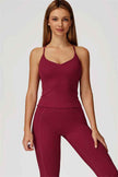 The Propel Crop Top Flared Leggings 2-Piece Set