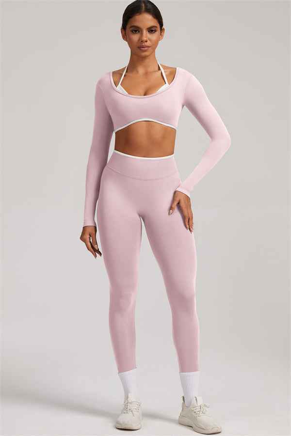 The Elevate Long Sleeve Crop top