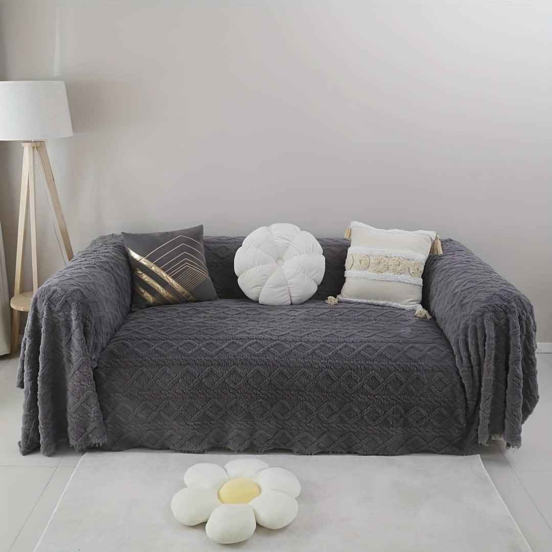 Extra Large Slipcovers for Couches - Stylish Geometric Pattern