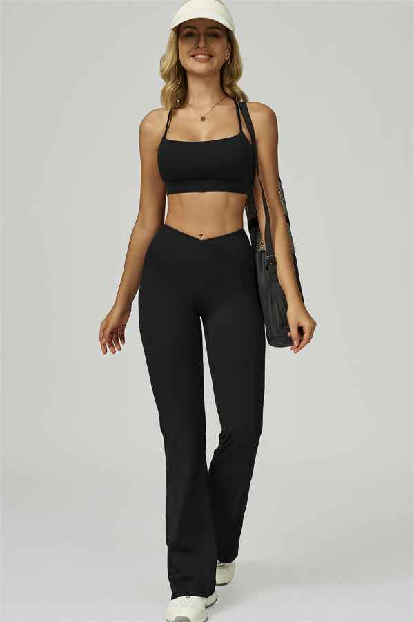 The Flourish Flared Leggings