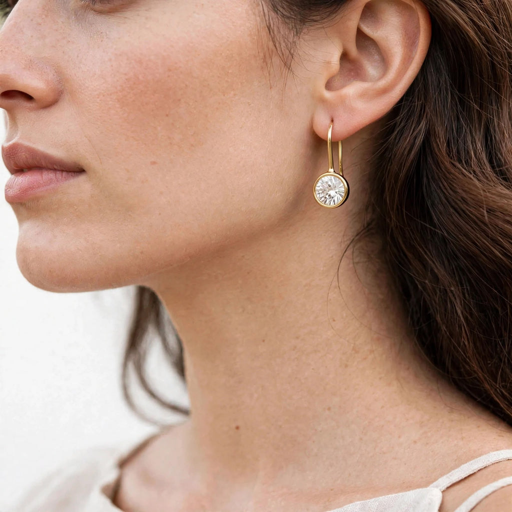 Lyla Bezel Earring