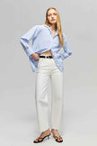 The Cityer Crop Wide Jeans HJ009