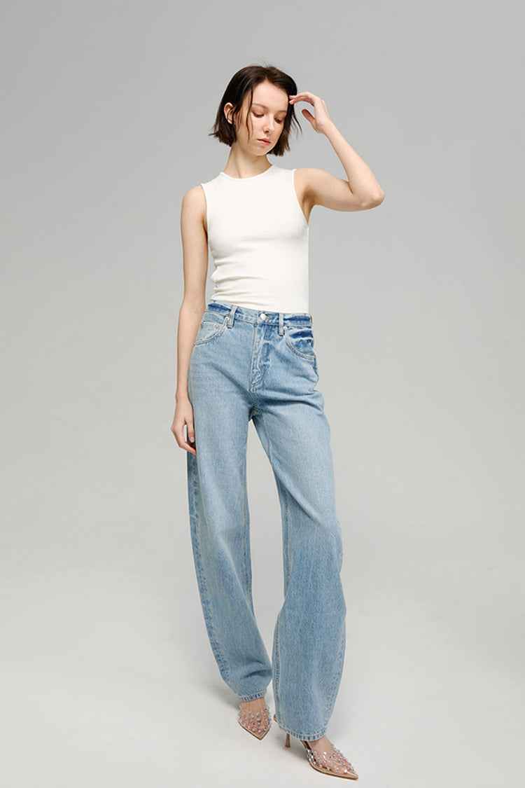 Moon Curve Jeans HJ031