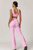 The Stamina Sports Bra Flared Leggings 2-Piece Set