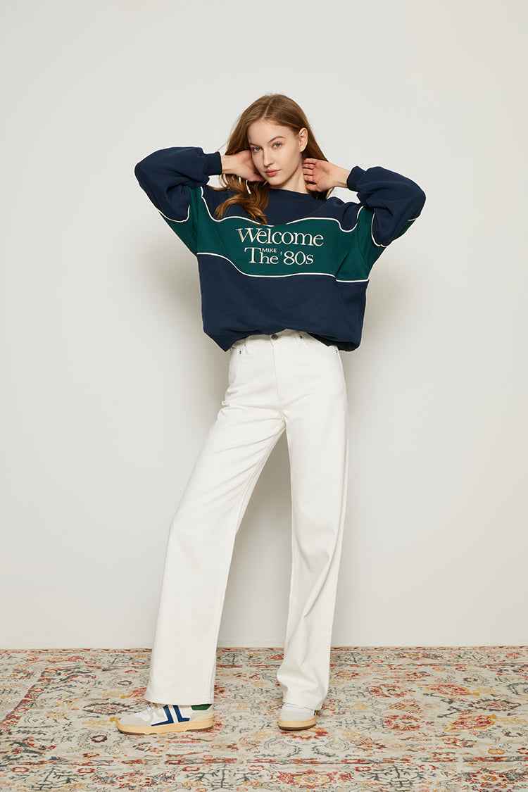 Coney Island Whitefish High Rise Wide Jeans HJ007