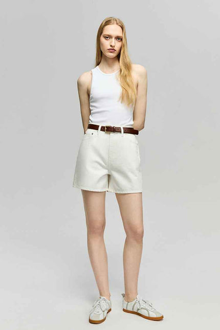 Golden Hour High Rise Girlfriend Shorts HJ801