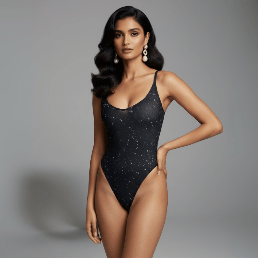Luxe One-Piece Swimsuit / NIGHT SKY