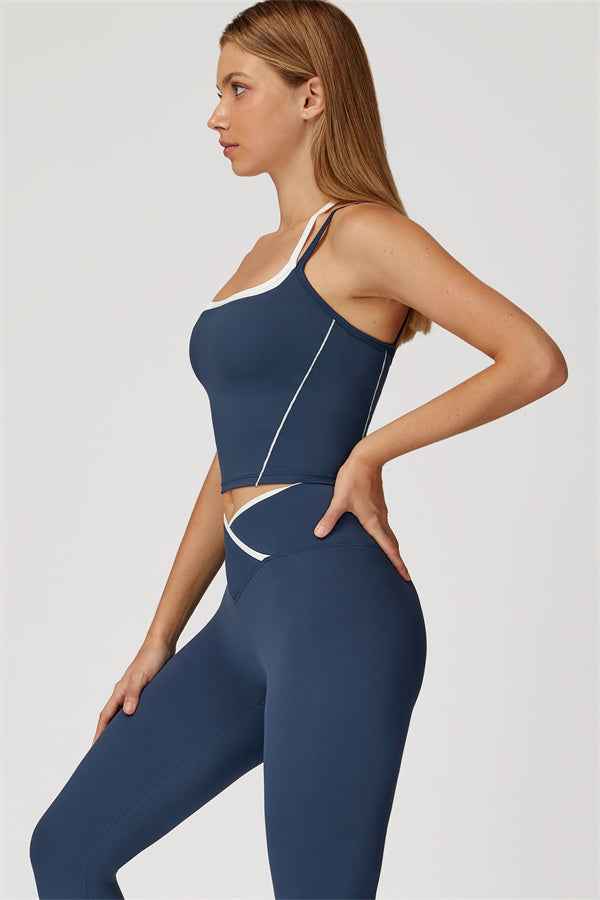 The Radiant Crop Top Leggings 2-Piece Set
