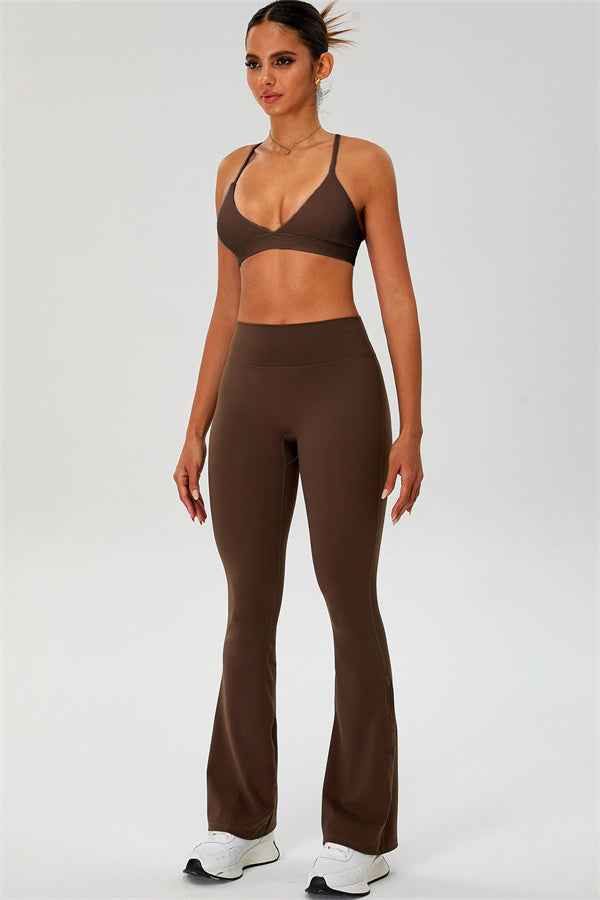 The Ember Sports Bra Flared Leggings 2-Piece Set