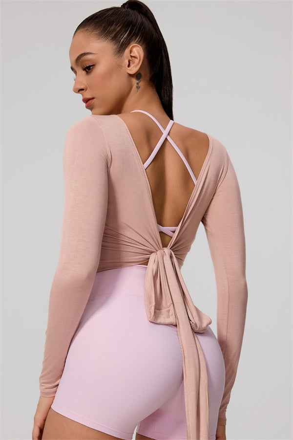The Lively Long Sleeve Crop Top