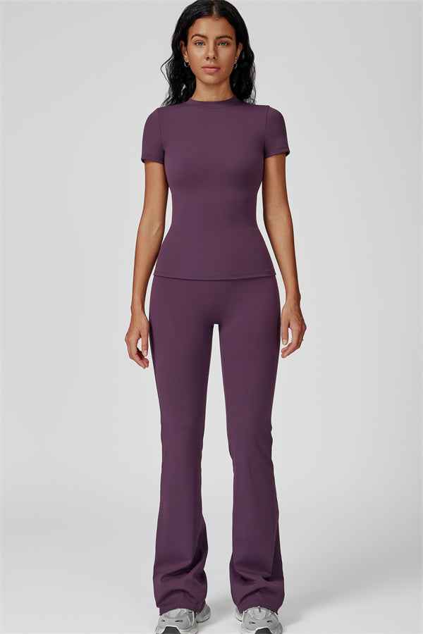 The Oasis T-shirt Flared Leggings 2-Piece Set