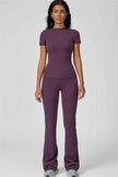 The Oasis T-shirt Flared Leggings 2-Piece Set