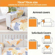 Bohemian Chic Ice Silk Sofa Cover | Extra Large Pet-Friendly Slipcover