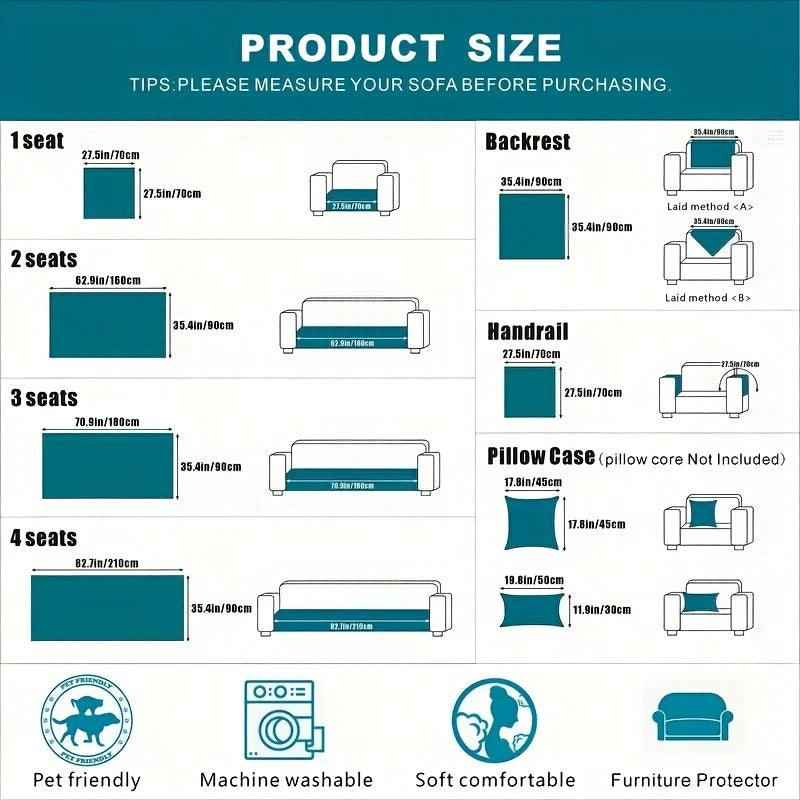 Stylish Bohemian Chenille Slipcovers for Couches