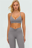 The Lushness Y-Back Sports Bra Leggings 2-Piece Set