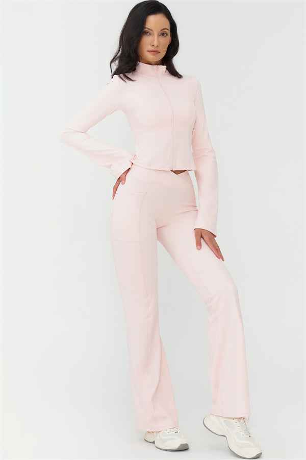 The BoldFit Jacket Flared Leggings 2-Piece Set