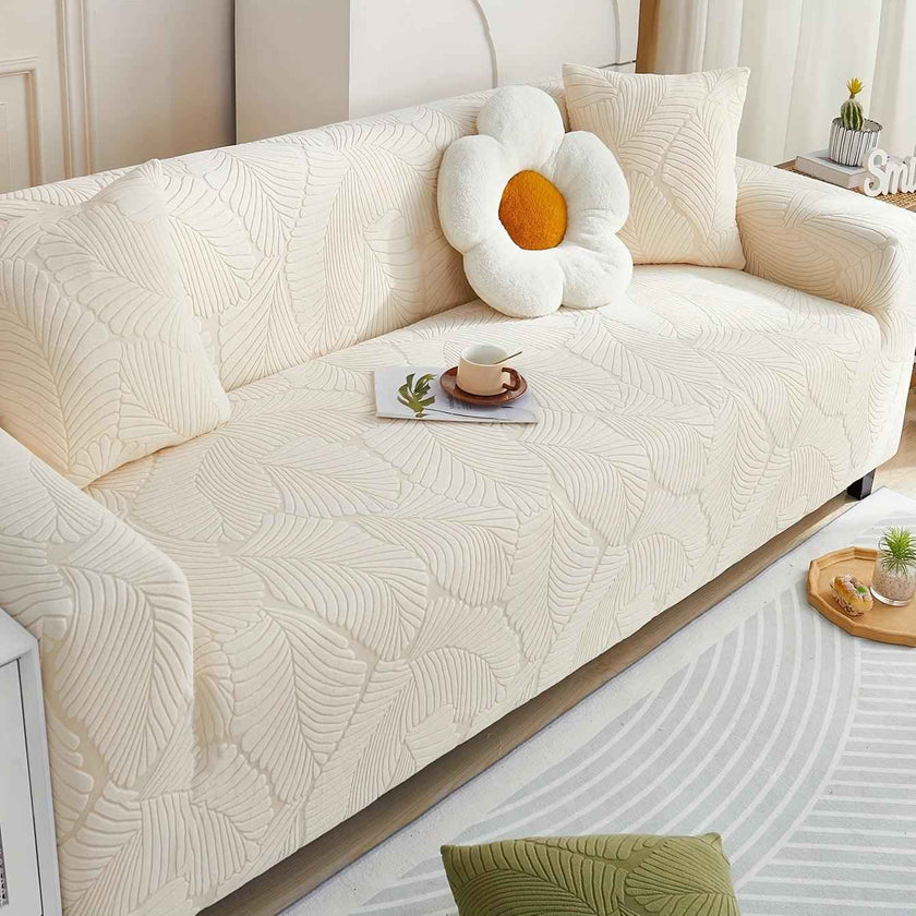 Premium Stretch Gray Couch Cover | Durable, Non-Slip & Versatile