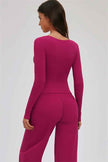 The Twirl Long Sleeve T-shirt New Straight Leg Pants 2-Piece Set