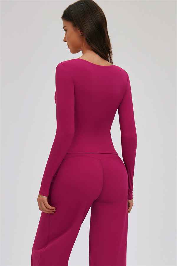 The Twirl Long Sleeve T-shirt New Straight Leg Pants 2-Piece Set