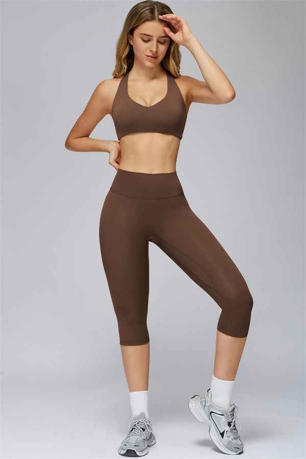 The FlexCore Capri Leggings