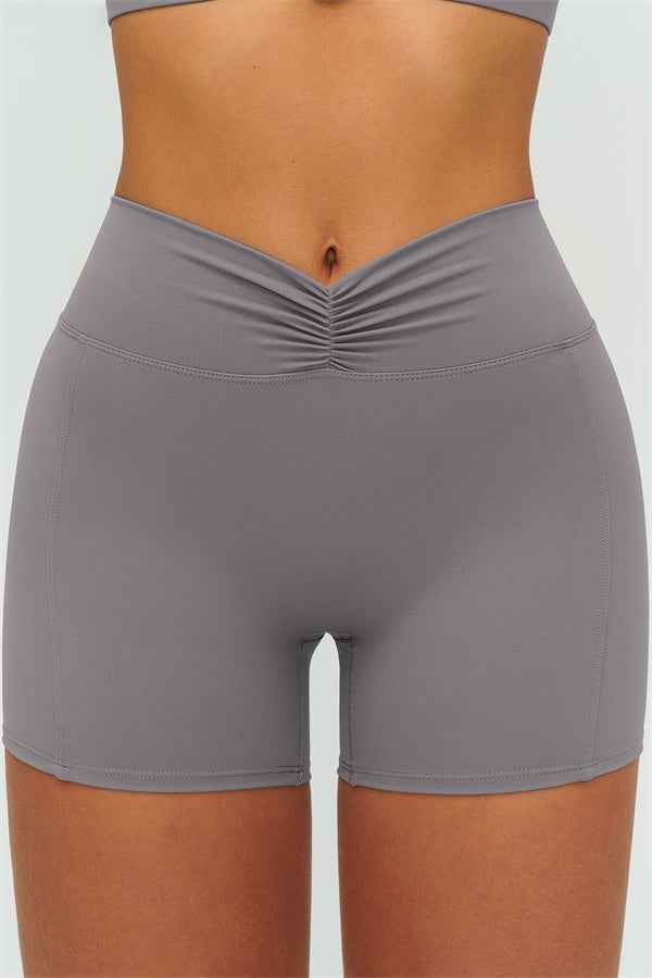 The Lushness V-Back Sports Bra Shorts 2-Piece Set