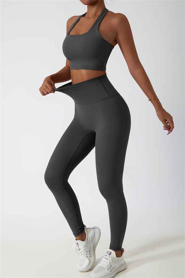 The Seraphine Halter Crop Top