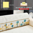 Pet Proof Couch Cover - Boho Chenille Sofa Cover with Tree Embroidery