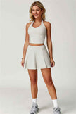 The Boost Halter Crop Top