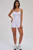 The Svelte Cross Back Tank Top Shorts 2-Piece Set