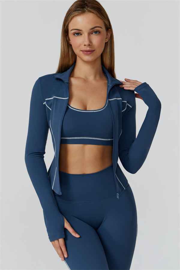 The Venus Zip Top Leggings 2-Piece Set
