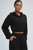 The Svelte UV protection Crop Hoodie